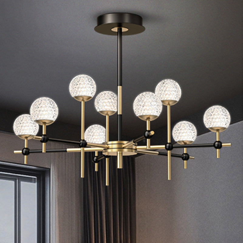 Branch Iron Suspension Light Postmodern Chandelier for Living Room Dinning Room