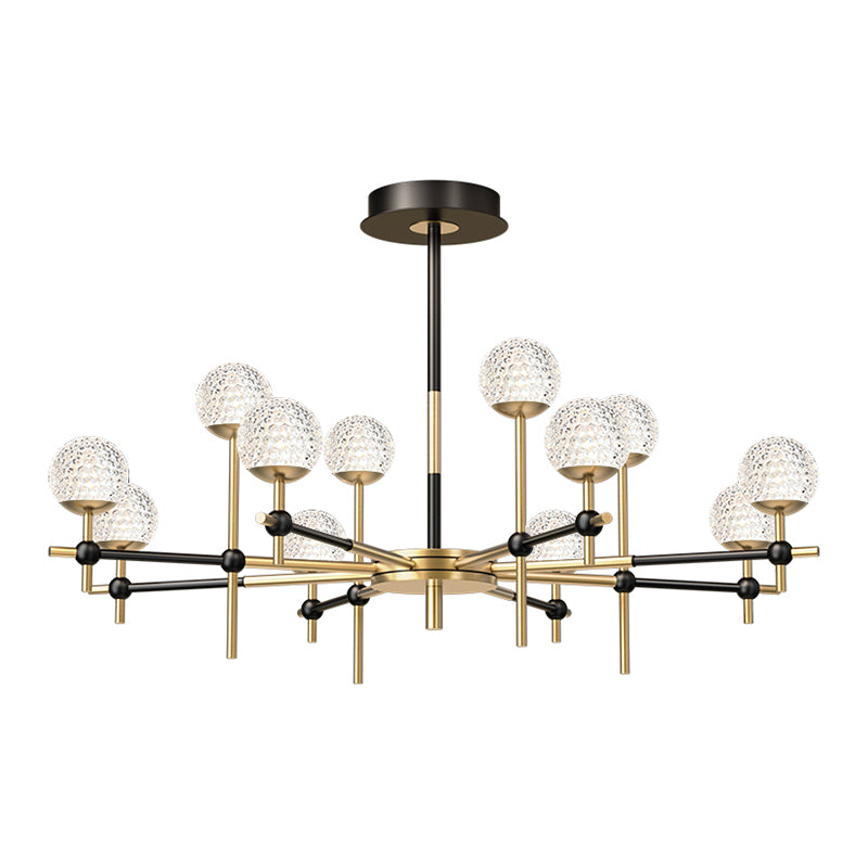 Branch Iron Suspension Light Postmodern Chandelier for Living Room Dinning Room