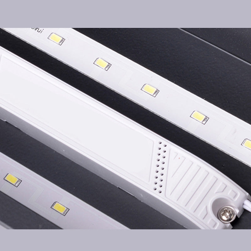 Modern Style LED Pendent Rectangle Suspended Lights for Conference Room