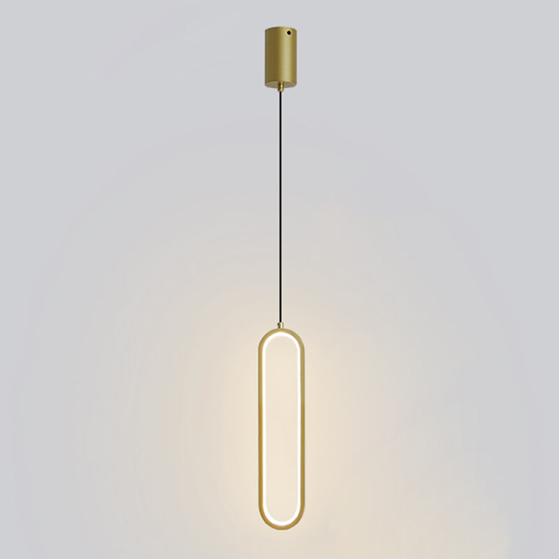 Servo moderno a forma di metallo ovale per la sala da pranzo del bagno per soggiorno