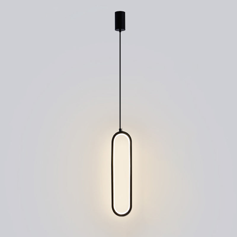 Servo moderno a forma di metallo ovale per la sala da pranzo del bagno per soggiorno