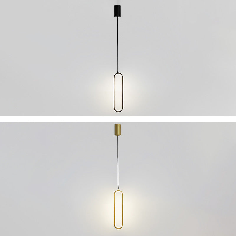 Servo moderno a forma di metallo ovale per la sala da pranzo del bagno per soggiorno