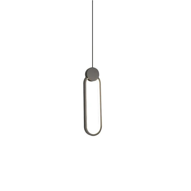 Simple Contemporary Single Head Pendant LED Pendant for Bar Study Room
