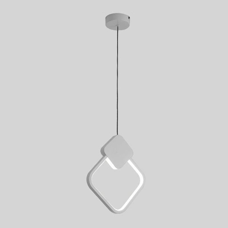 Simple Contemporary Single Head Pendant LED Pendant for Bar Study Room