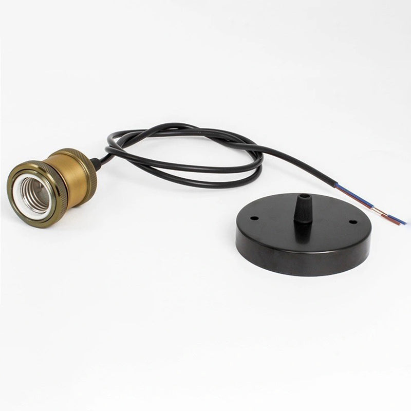 Suspended Lighting Fixture Industrial Glass Shaded Pendant Ceiling Light for Dinning Room