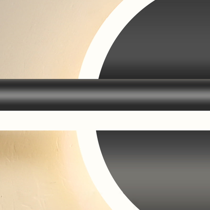 Luces de pared de tocador lineal Simplicidad posmoderna Disparo de pared acrílico para baño