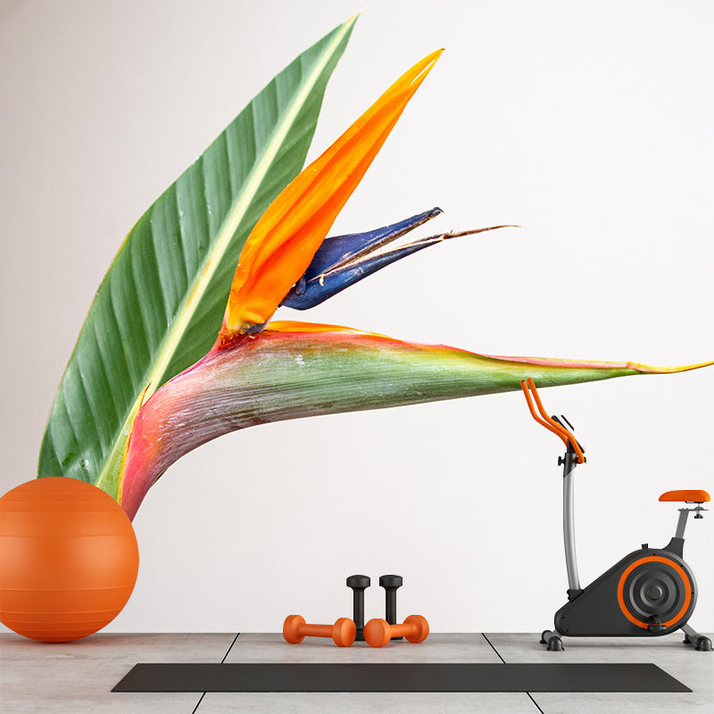 Customized Blooming Flowers Mural Decal Environmental Wallpaper for Living Room Wall Art