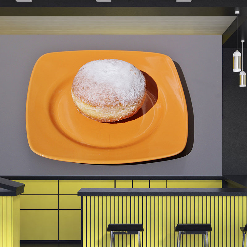 Bright Color Donut Painting Mural Decal Modern Commercial Use Wall Covering