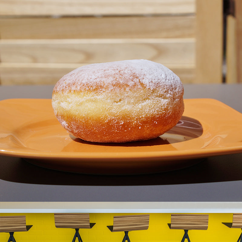 Soft Color Dessert Painting Mural Decal Modern Commercial Use Donut Pattern Wall Covering