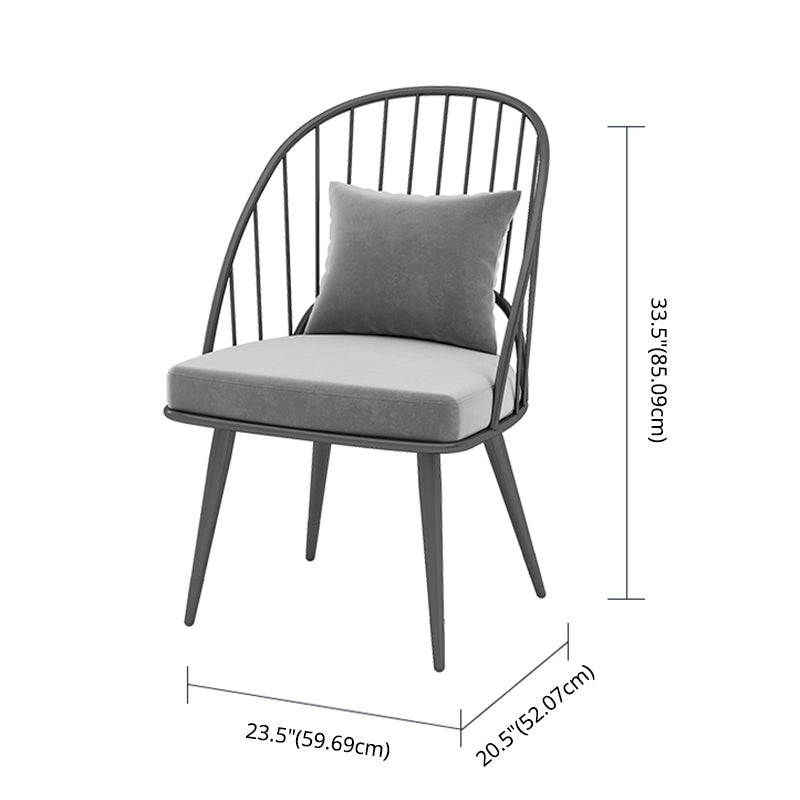 Industrial Style Solid Wood Top Dining Room Set with Rectangle Shape Dining Table Furniture