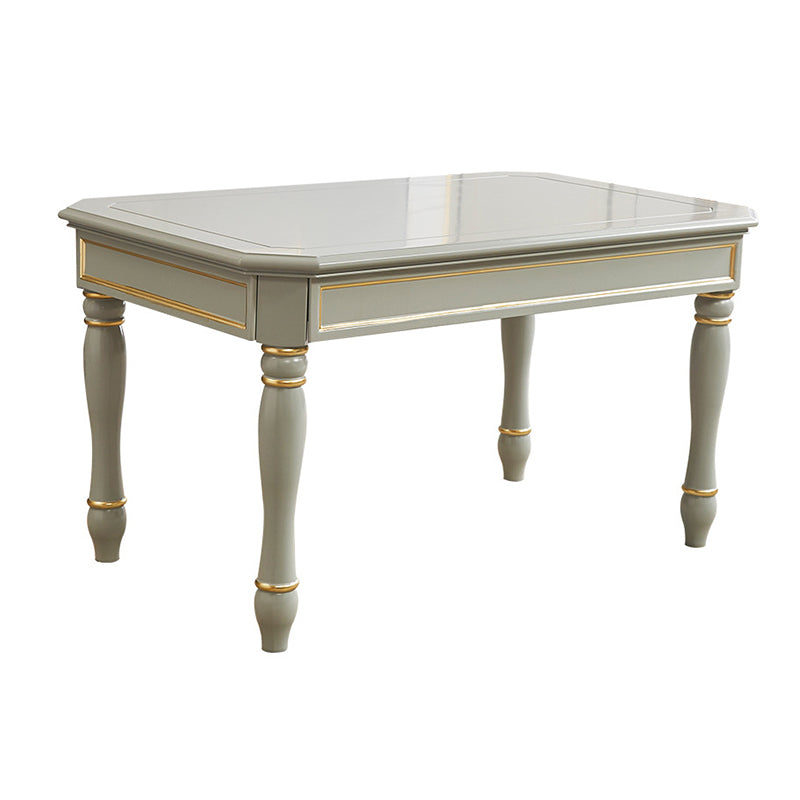 Traditional Wooden Dining Room Set with Rectangle Table Home Dining Table Furniture