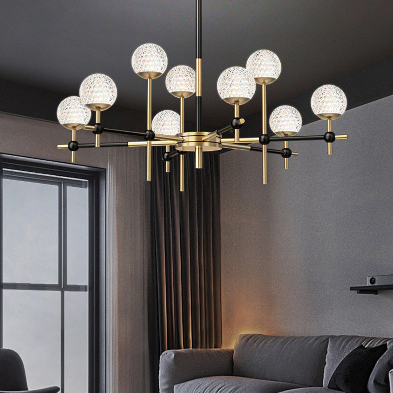 Branch Iron Suspension Light Postmodern Chandelier for Living Room Dinning Room