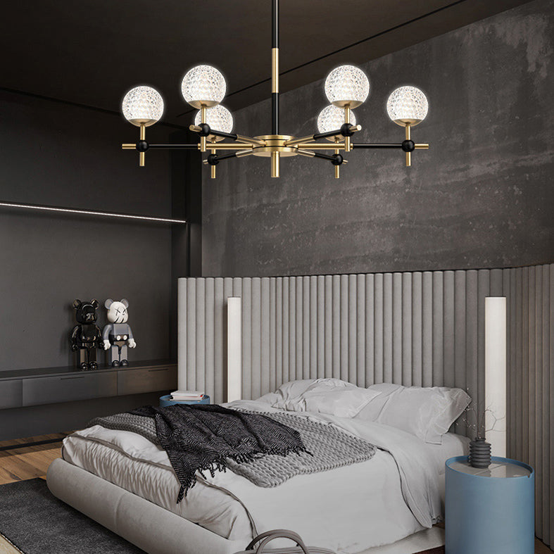 Branch Iron Suspension Light Postmodern Chandelier for Living Room Dinning Room