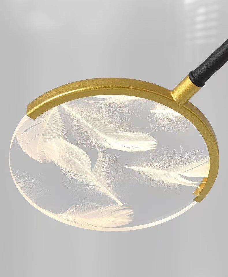 Soporte empotrado moderno lineal de acrílico de Sputnik de las luces de techo rasantes de la sala de estar LED