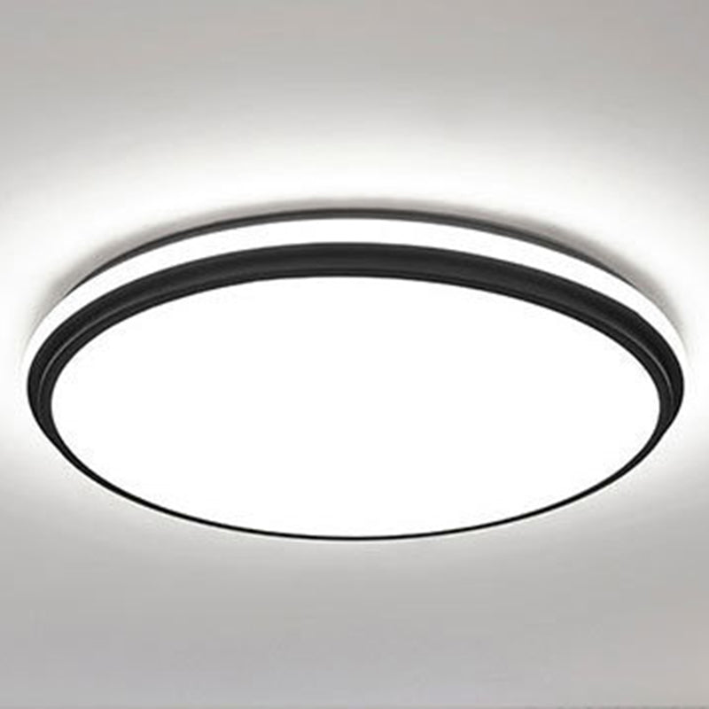 Acrylic 1-Light Flush Ceiling Light Fixture Geometrical Modern Style Flush Mount Lighting