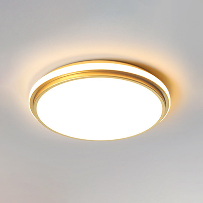 Acrylic 1-Light Flush Ceiling Light Fixture Geometrical Modern Style Flush Mount Lighting