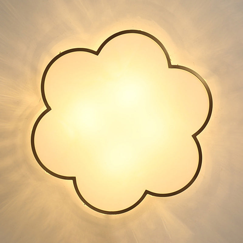 Plafonnier en laiton et cristal de Style rétro colonial, montage encastré en cuivre pour le salon