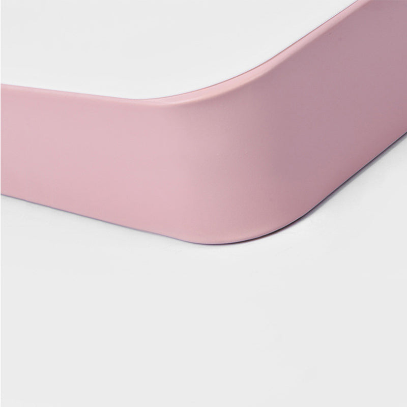 Plafonnier encastré géométrique en acrylique, plafonnier à 1 lumière de style moderne