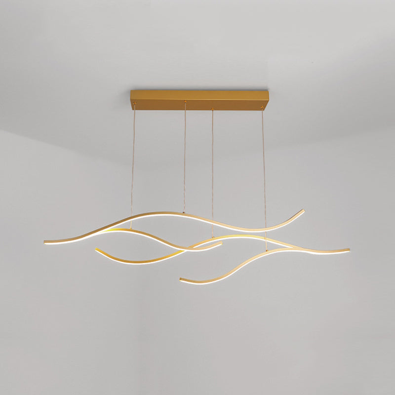 Linear Island Pendant LED New Modern Ceiling Pendant Light for Dining Room