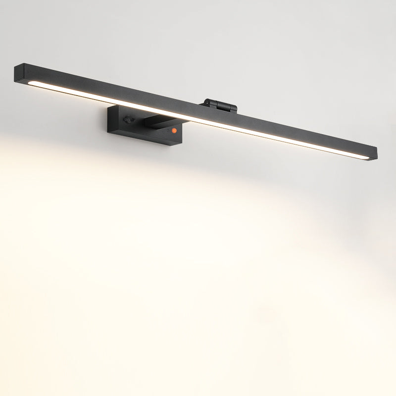 Éclairage de mur de miroir de style simple de style simple à 1 lumière