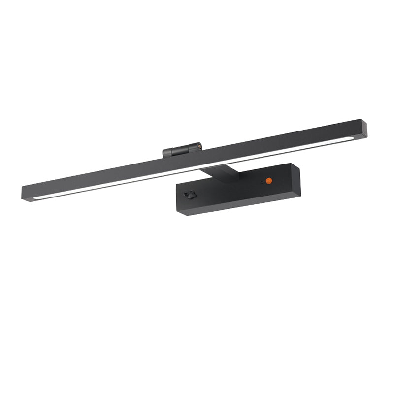 Éclairage de mur de miroir de style simple de style simple à 1 lumière