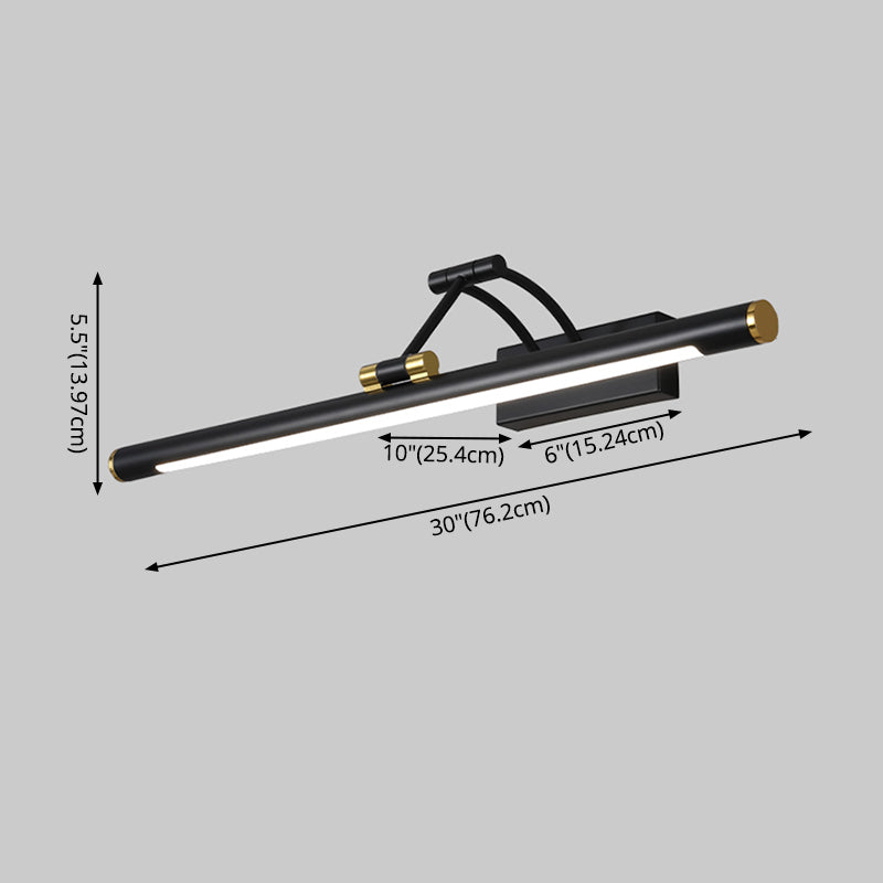 1-licht lineaire schaduw Wand SCONCE Moderne eenvoudige stijl Mirror Wandverlichting