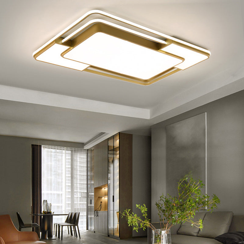 Acrylique style moderne design salon encastré éclairage LED luminaires