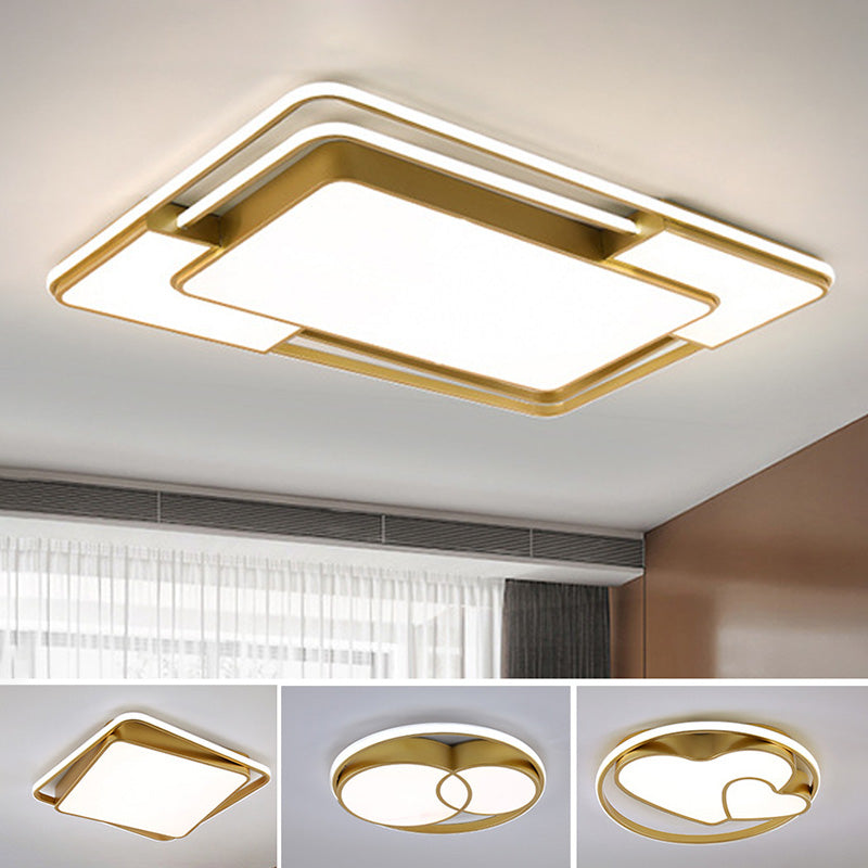 Acrylique style moderne design salon encastré éclairage LED luminaires