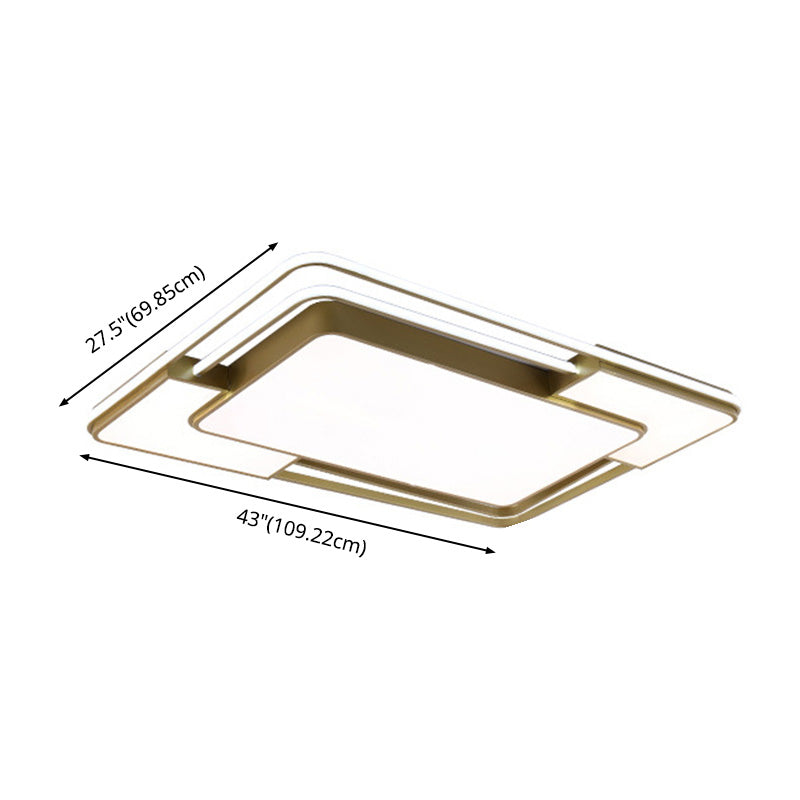 Acrylique style moderne design salon encastré éclairage LED luminaires