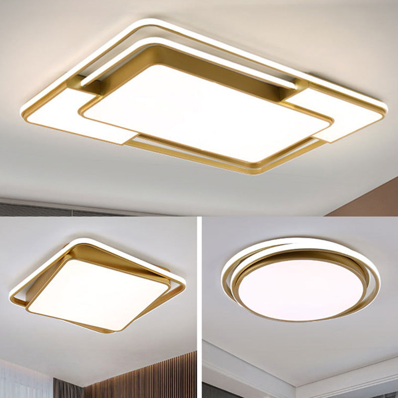 Acrylique style moderne design salon encastré éclairage LED luminaires