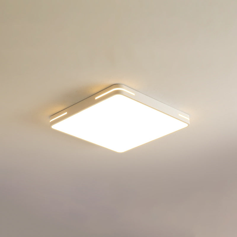 Acrylique Flush Ceiling Light Fixture 1-Light Modern Style Flush Mount Lighting