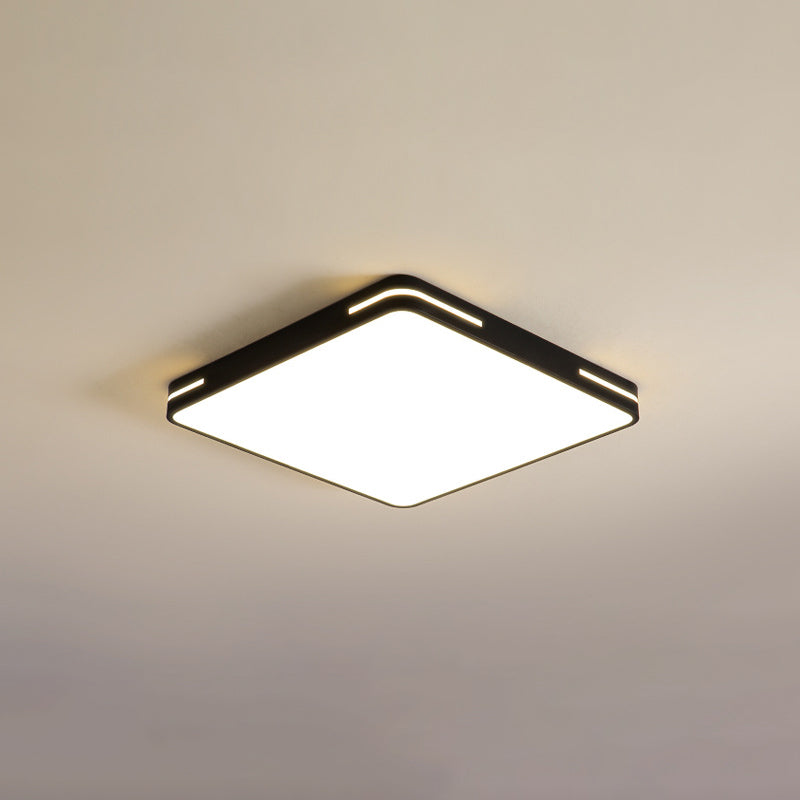 Acrylique Flush Ceiling Light Fixture 1-Light Modern Style Flush Mount Lighting