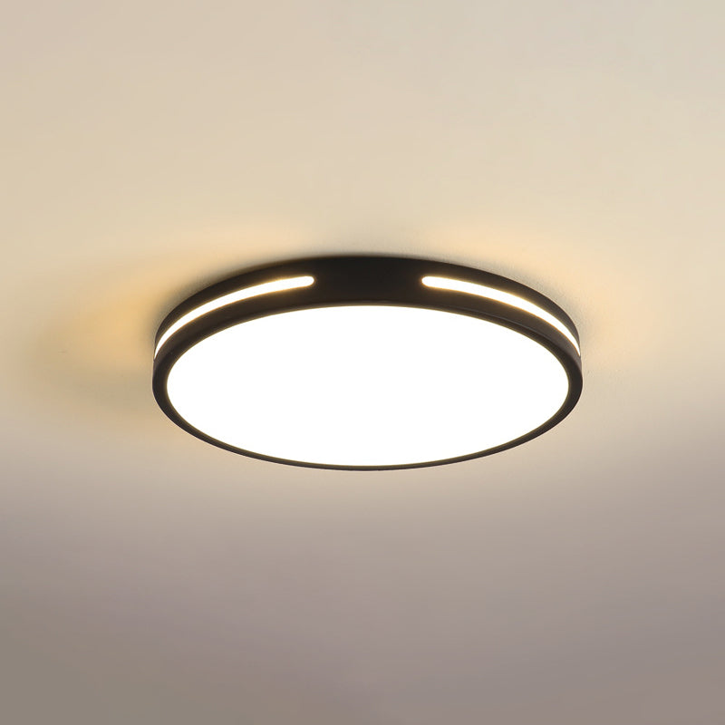Acrylique Flush Ceiling Light Fixture 1-Light Modern Style Flush Mount Lighting