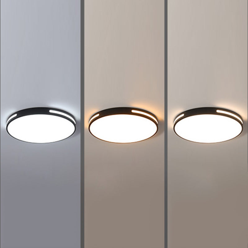 Acrylique Flush Ceiling Light Fixture 1-Light Modern Style Flush Mount Lighting