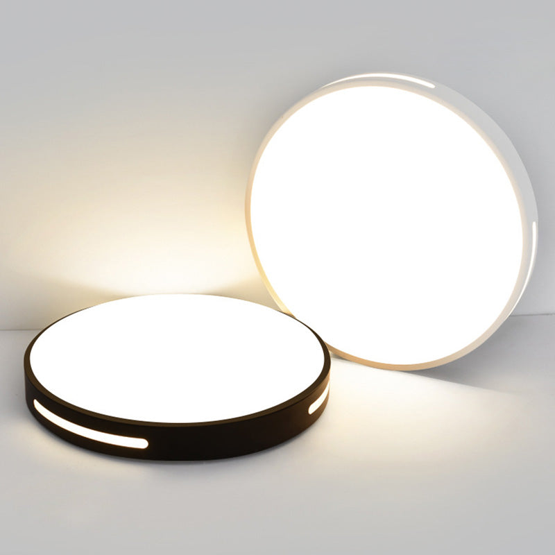 Acrylique Flush Ceiling Light Fixture 1-Light Modern Style Flush Mount Lighting