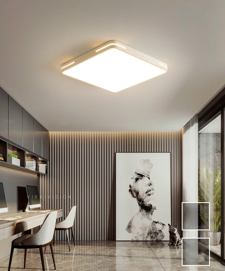 Acrylique Flush Ceiling Light Fixture 1-Light Modern Style Flush Mount Lighting