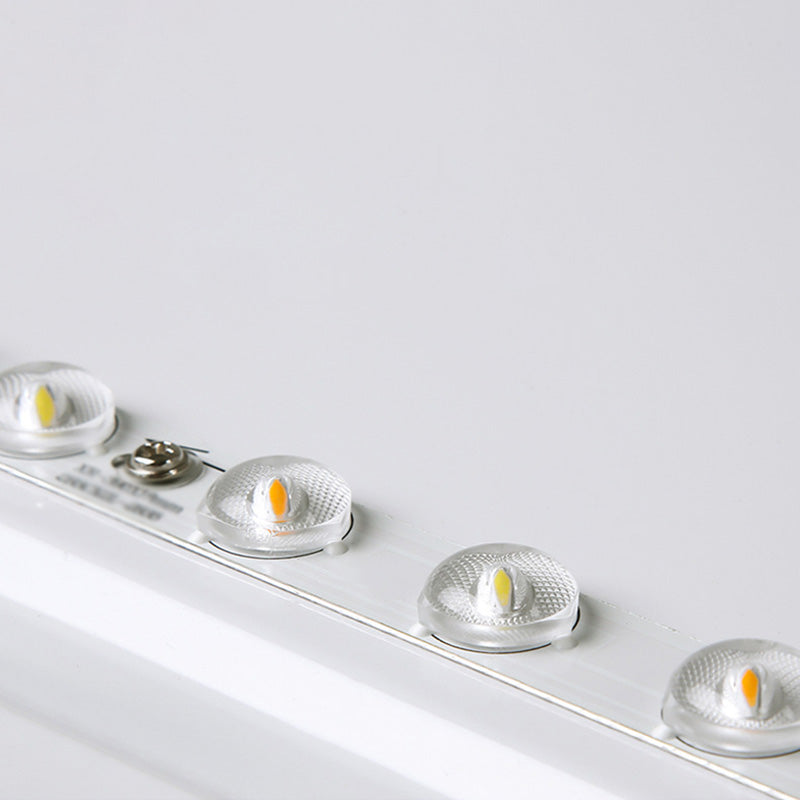 Modern Acrilico Flush Montaggio Lampada a LED Lotto LED Montaggio Soffitto Light Fixtures in Nero