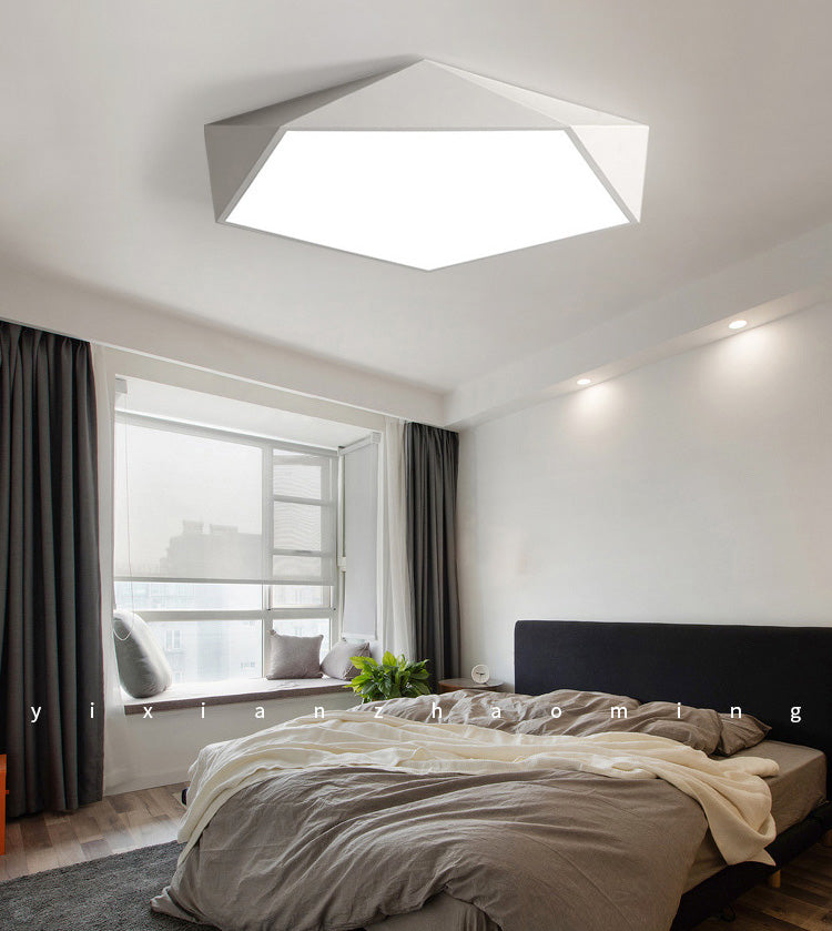 Flush Diamant contemporain Plafond du plafond pour salle de réunion de bureau