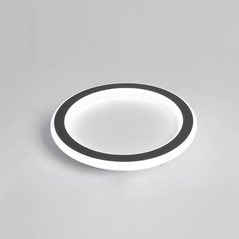 Geometric LED Close to Ceiling Fixtures with Acrylic Shade for Bedroom