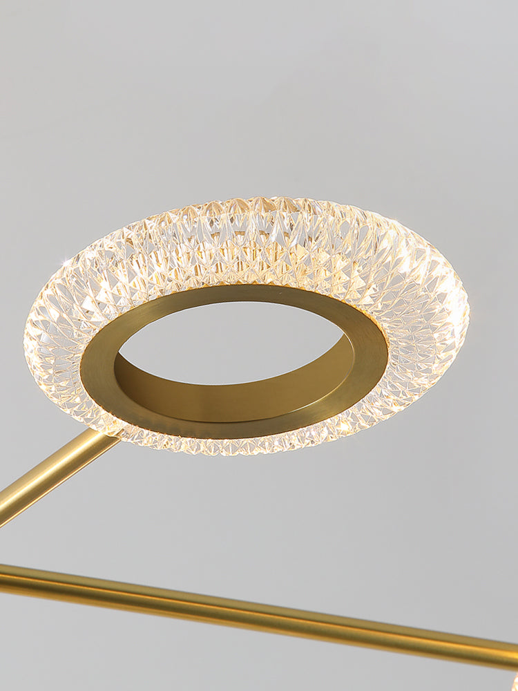 Metal Pendant Light Fixture Postmodern Chandelier Lighting for Living Room Dinning Room