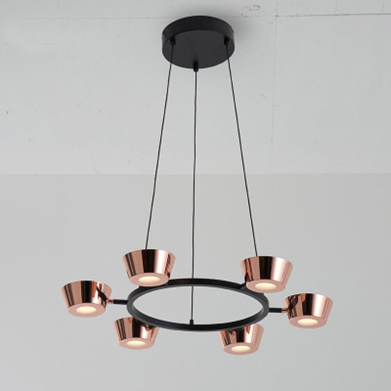 Lustre en métal lustre pendentif post-moderne pour salon pour salle à manger