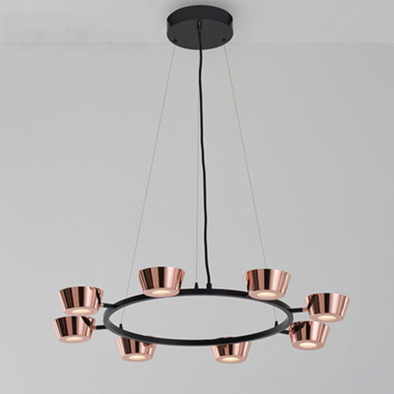 Lustre en métal lustre pendentif post-moderne pour salon pour salle à manger