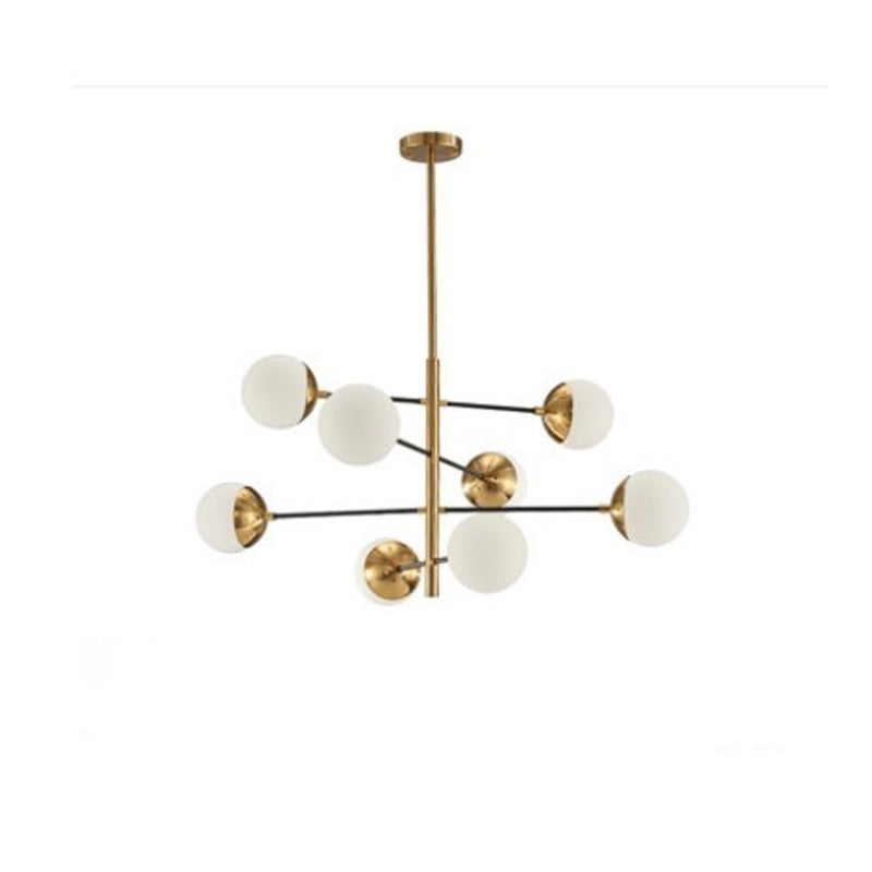 Gold Ceiling Light Fixtures Postmodern Chandelier Lamp for Living Room Dinning Room