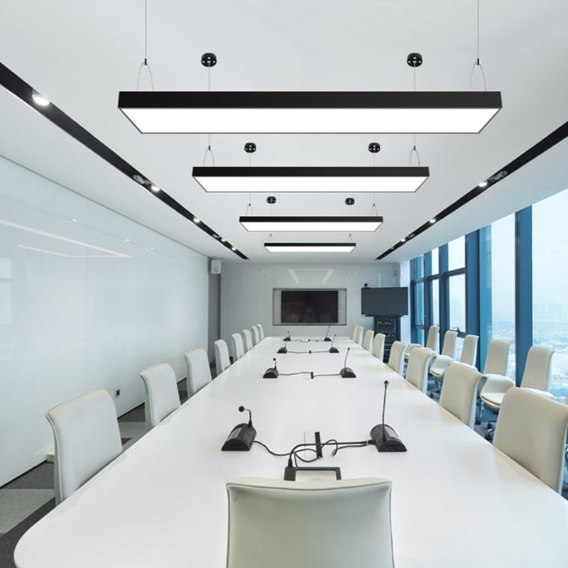Contemporary Simple Style Led Pendant Decorative Lights for Office Meeting room