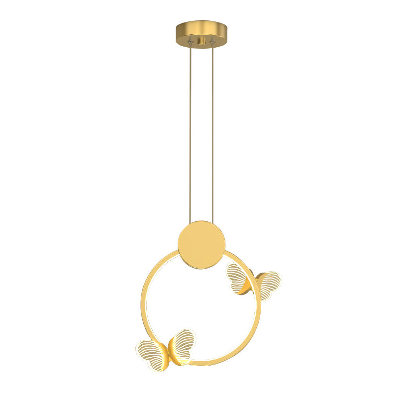 Pendance à cadre métallique en une lumière moderne
Éclairage pendentif pour la chambre