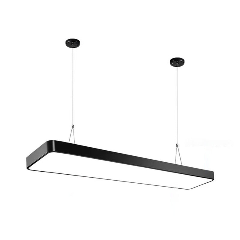 Rectangle Led Pendent in Modern Style Led Suspended Lights for Office Conference Room