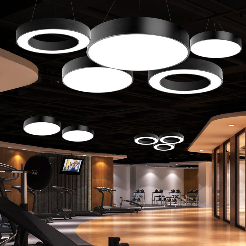 Sphere Led Pendent in Modern Style Led Suspended Lights for Conference Room