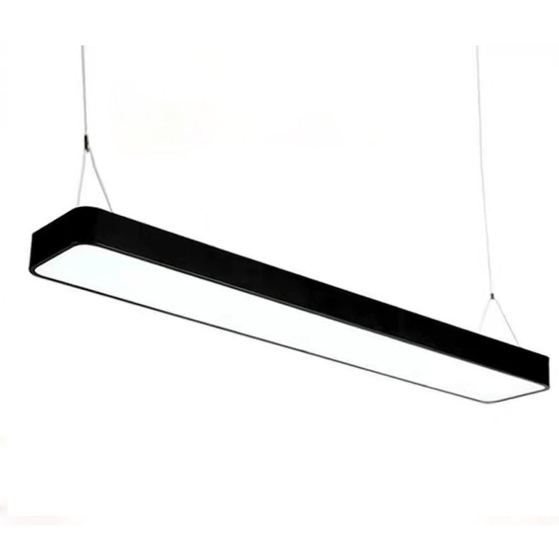 Bureau de style contemporain Rectangle en forme de pendentif LED Lumières décoratives