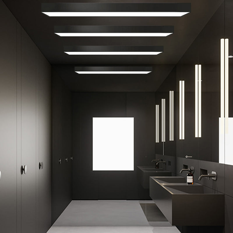 Rectangle Led Pendent in Modern Style Led Suspended Lights for Conference Room