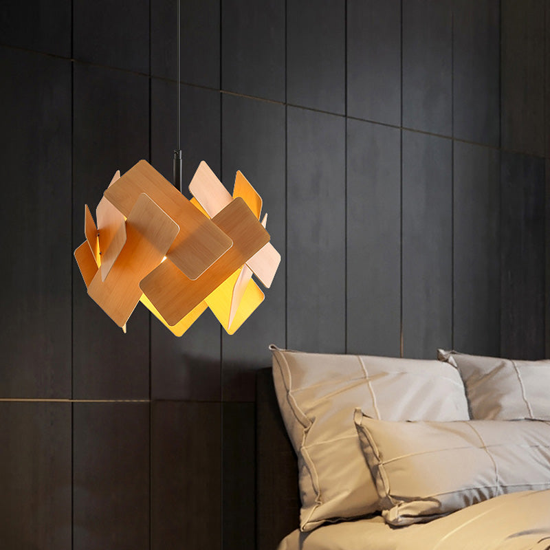 Nordic Style Ceiling Pendant Light Stacking Hanging Light Fixture with Acrylic Shade